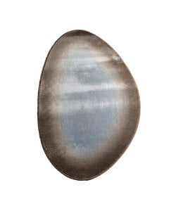 Teppich Organisch - Mellow Blau Taupe