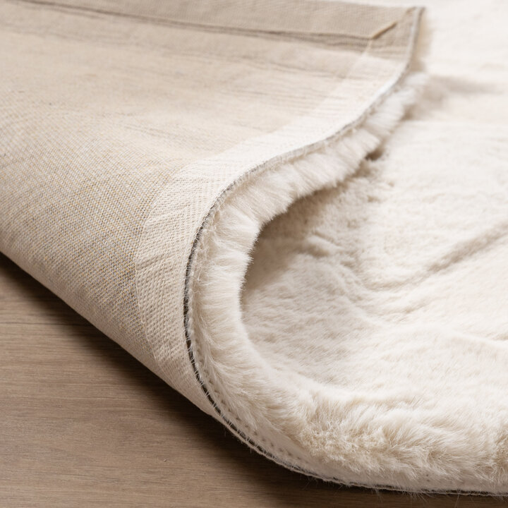 Hochflor Teppich Quadratisch - Comfy Supreme Creme