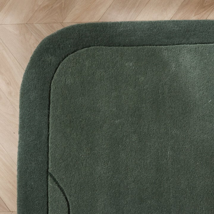 Teppich Organisch - Elodie Grün