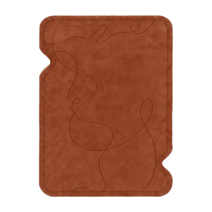 Teppich Organisch - Elodie Terracotta