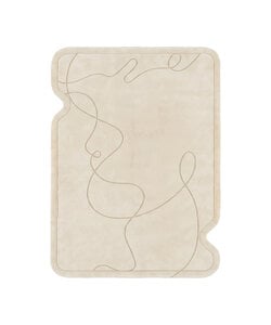 Teppich Organisch - Elodie Creme