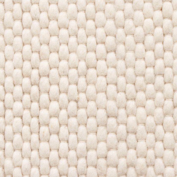 Wollteppich Quadratisch - Feline Weiß