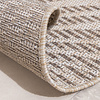 In- & Outdoor Teppich Rund - Tiga Palm Taupe - thumbnail 6