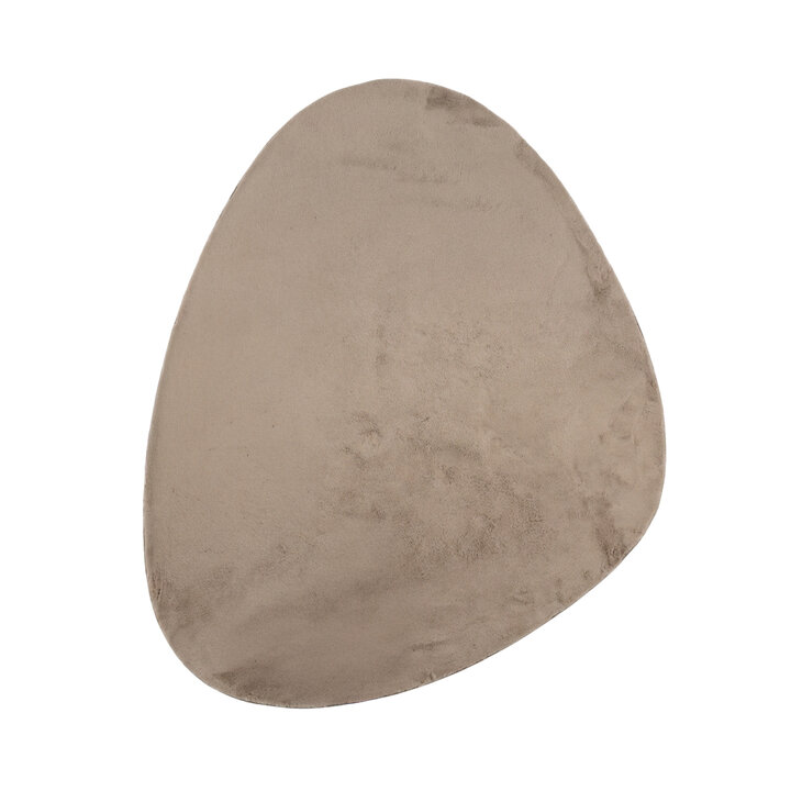 Flauschiger Teppich - Cozy Pebble Taupe