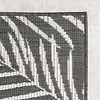 In-& Outdoor Teppich - Malta Leaves Schwarz - thumbnail 4