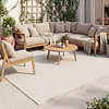 In-& Outdoor Teppich - Malta Melange Creme - thumbnail