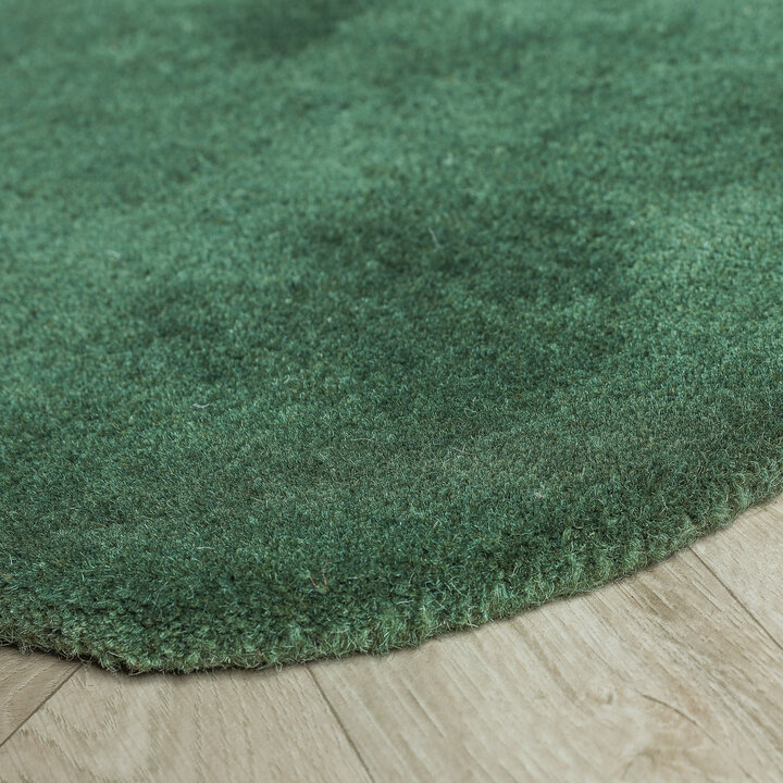Teppich Organisch - Chester Lines Grün