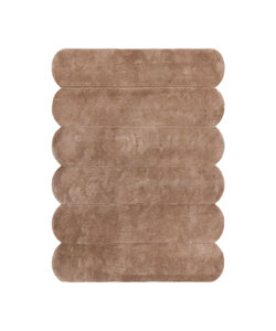 Teppich Organisch - Chester Lines Braun