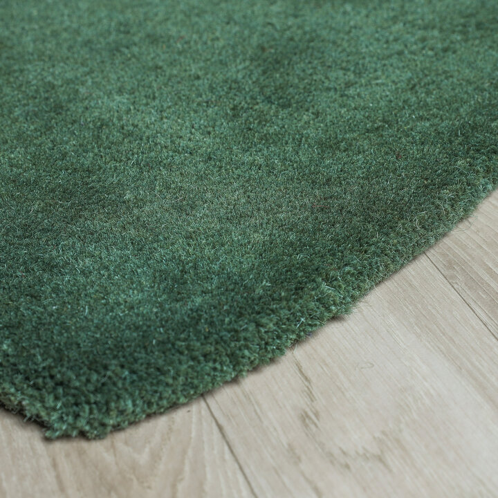 Teppich Organisch - Chester Blocks Grün