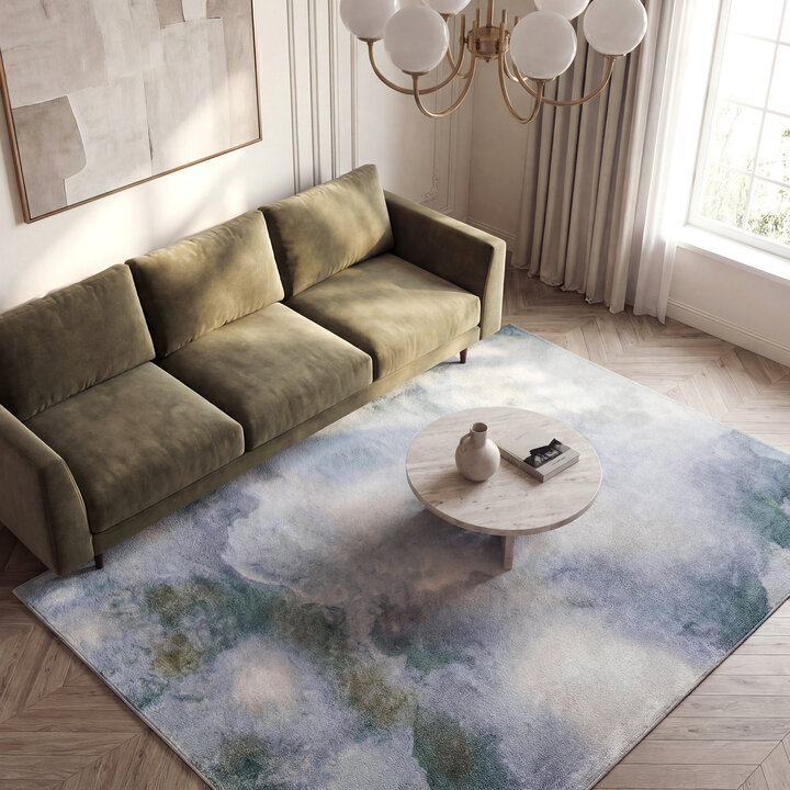 Designer Teppich - Lunara Grau