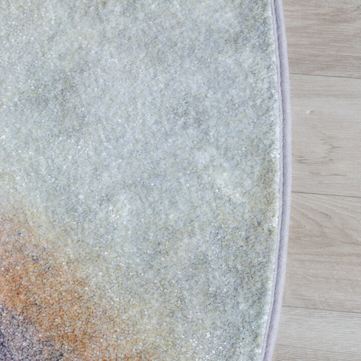 Designer Teppich Rund - Lunara Lila