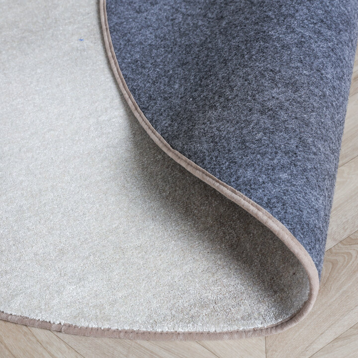 Designer Teppich Rund - Lunara Taupe