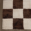 Teppich Kariert - Blox Braun Weiß - thumbnail 4