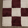 Teppich Kariert - Blox Rot Weiß - thumbnail 4