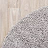 Teppich Hochflor Rund - Lofty Hellgrau - thumbnail 4