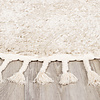 Teppich Hochflor Rund - Lofty Fringe Creme Weiß - thumbnail 5