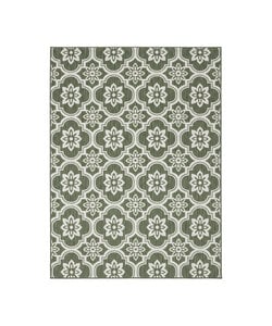 In- & Outdoor Teppich - Rio Flower Grün
