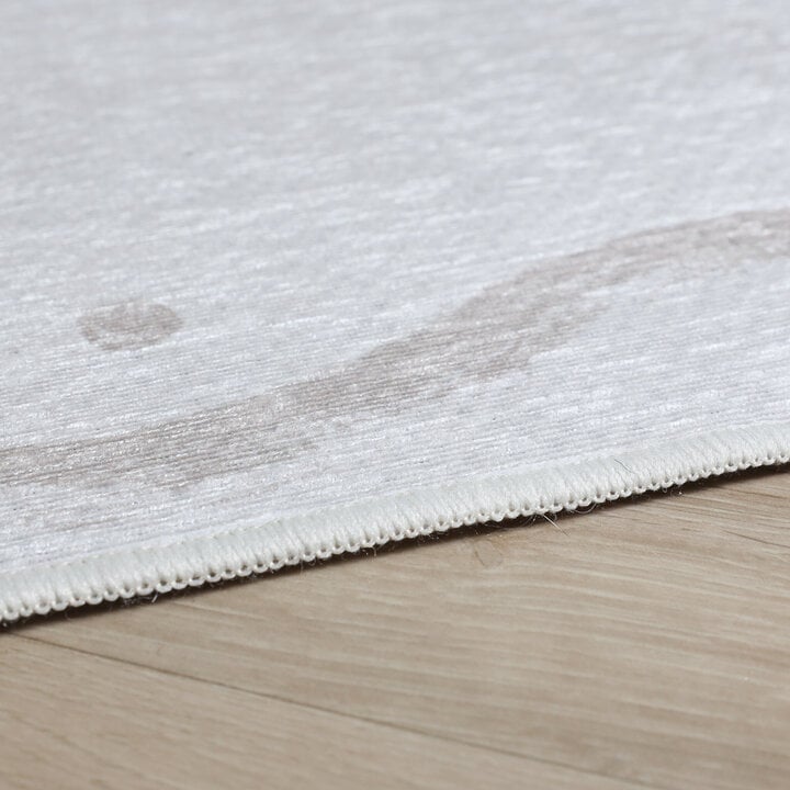 Waschbarer Kinderteppich - Mick Erdbeere Rot