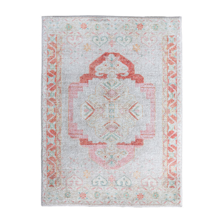 Vintage Teppich - Matteo Medaillon Terra Beige