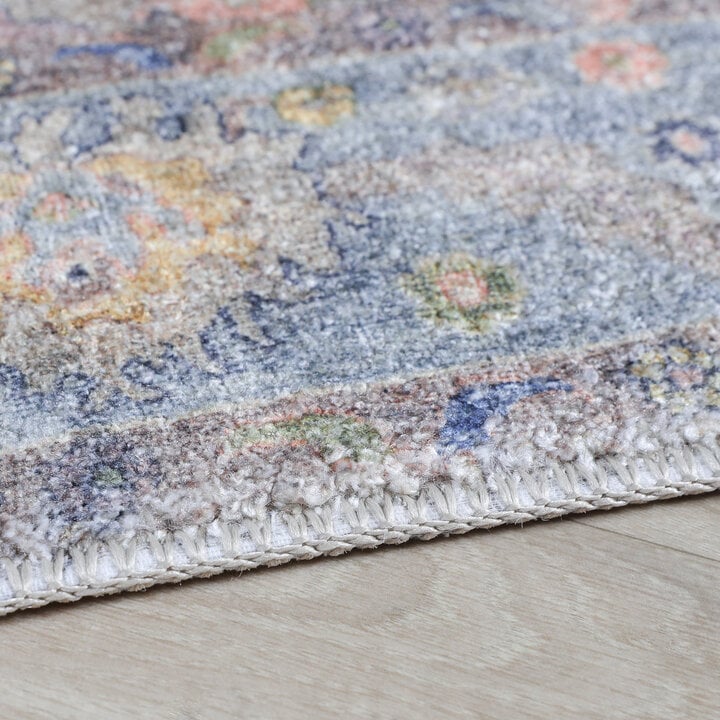 Vintage Teppich - Matteo Oriental Blau Beige