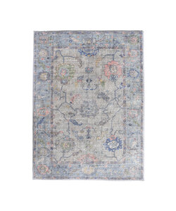 Vintage Teppich - Matteo Oriental Blau Beige