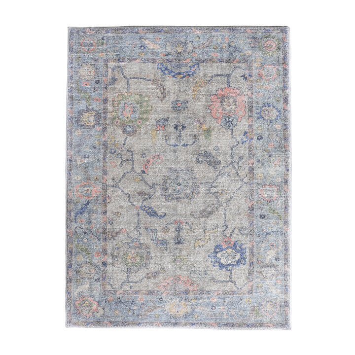 Vintage Teppich - Matteo Oriental Blau Beige