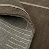 Wollteppich - Harvey Lines Braun - thumbnail 5