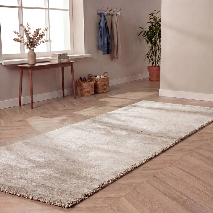 Waschbarer Läufer - Clean Beige