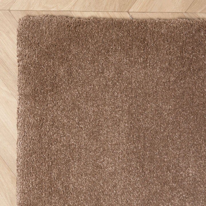 Waschbarer Läufer - Clean Braun