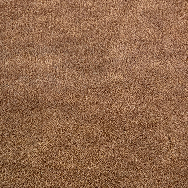 Wollteppich rund - Leone Braun