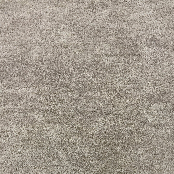 Wollteppich rund - Leone Grau