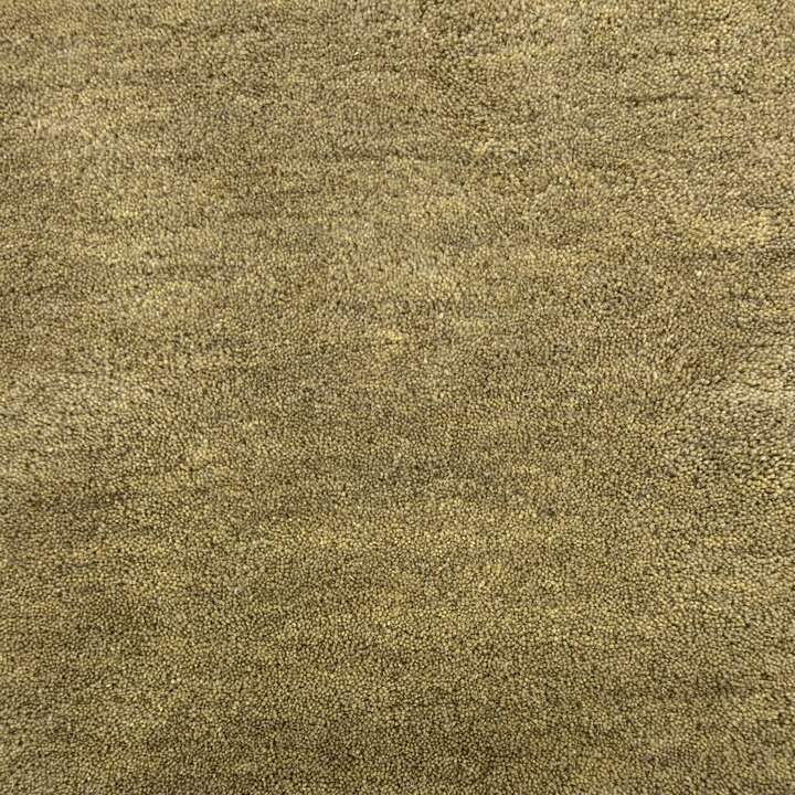 Wollteppich rund - Leone Olivgrün