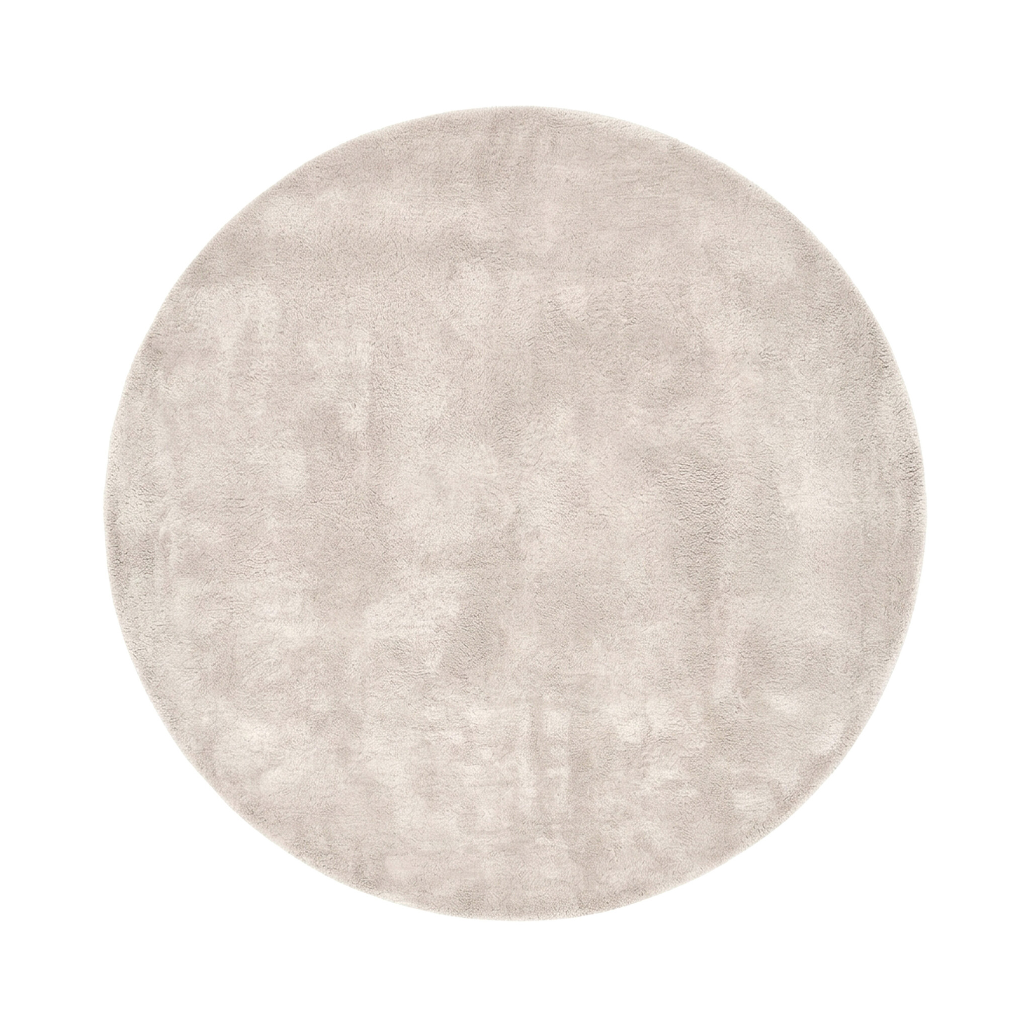 Wollteppich rund - Leone Weiß - sfeer