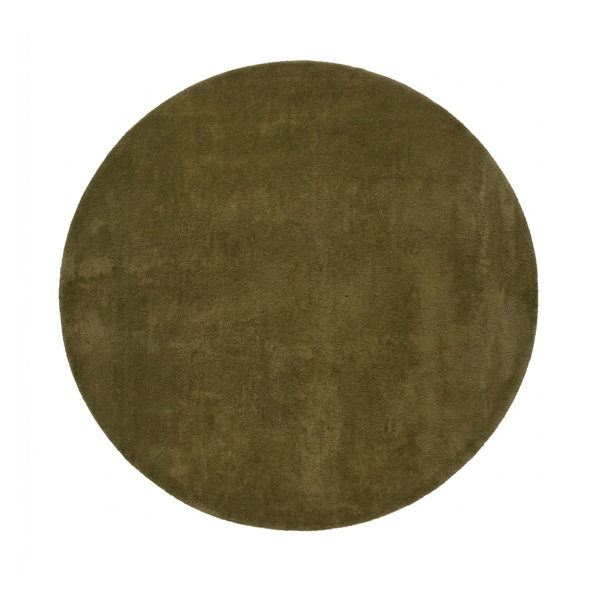 Wollteppich rund - Leone Grün - sfeer