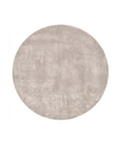 Wollteppich rund - Leone Grau
