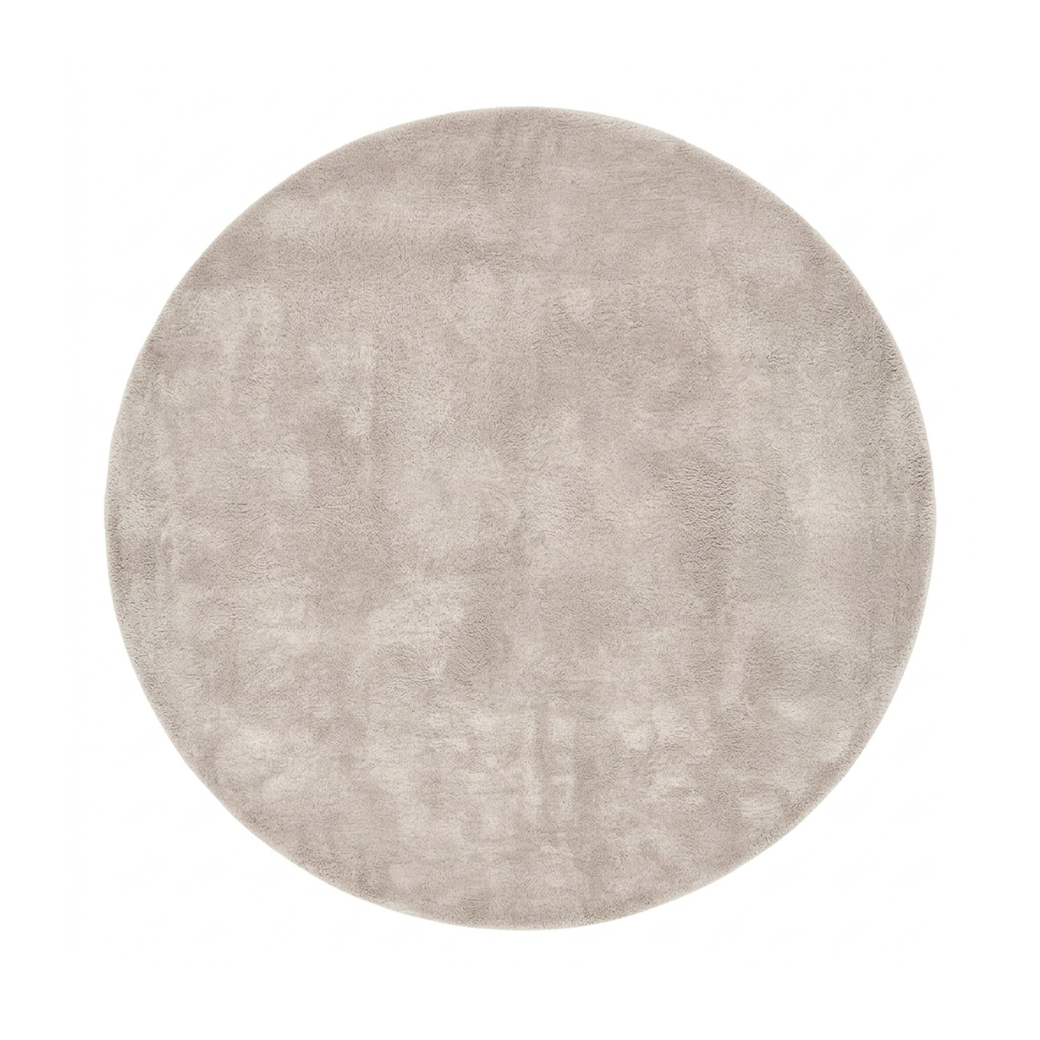 Wollteppich rund - Leone Grau - sfeer