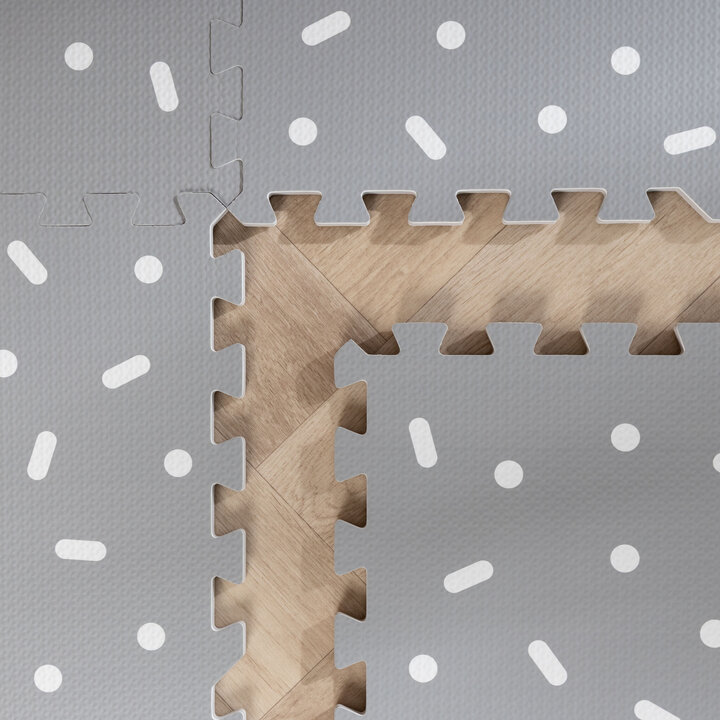 Puzzlematte - Alfie XL Sprinkles Grau