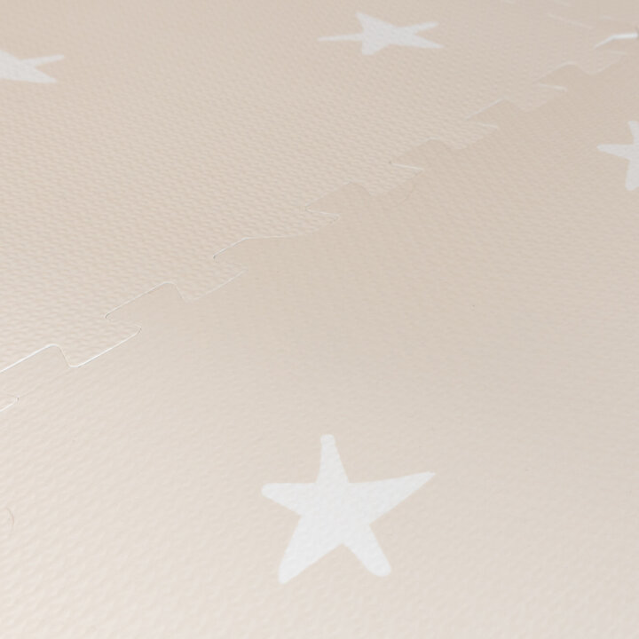 Puzzlematte - Alfie XL Stars Grau/Beige