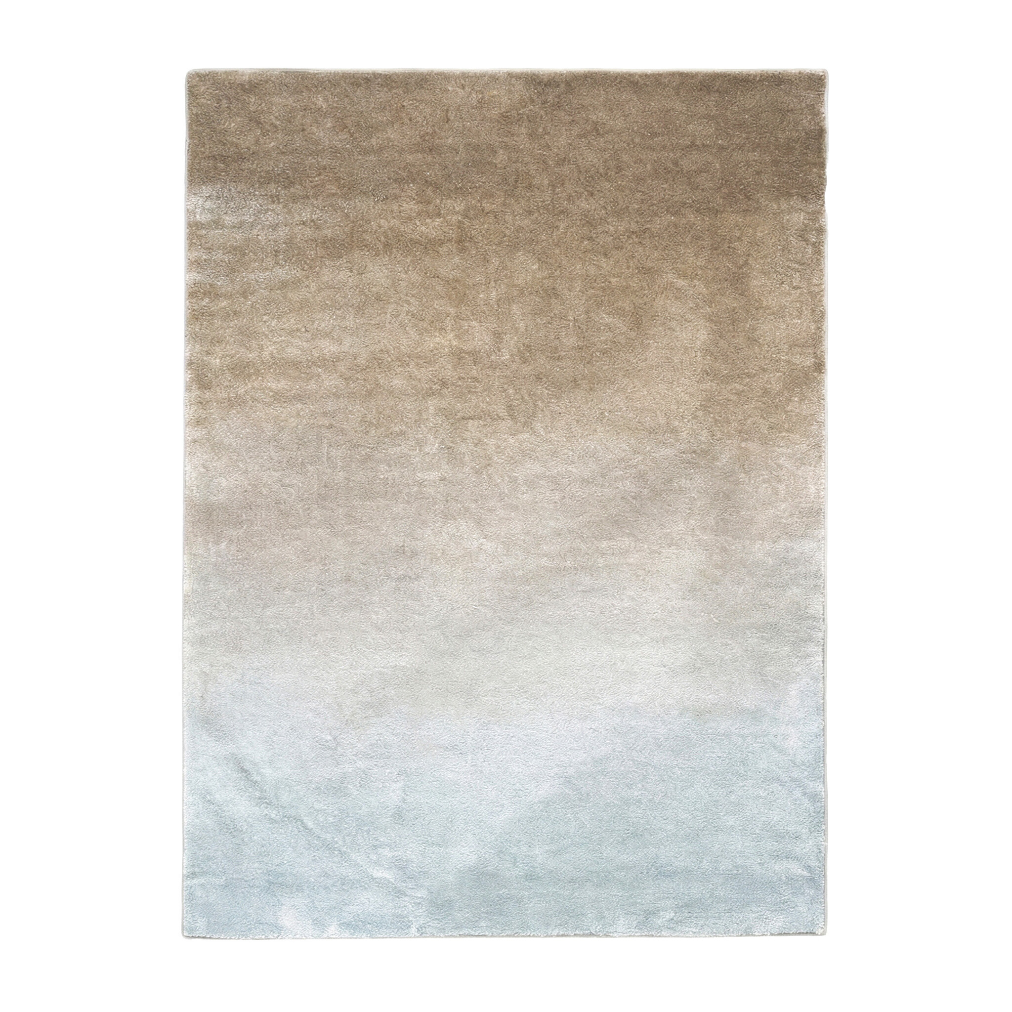 Teppich Abstrakt - Mellow Blau Taupe - sfeer