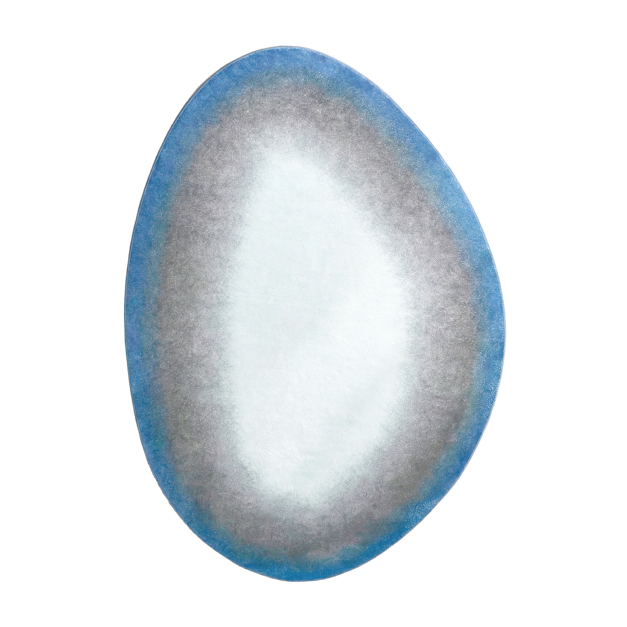 Teppich Organisch - Mellow Blau - sfeer