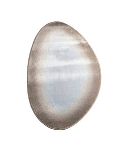 Teppich Organisch - Mellow Blau Taupe