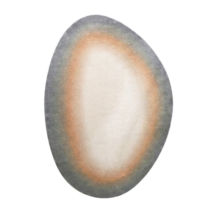 Teppich Organisch - Mellow Blau Terra