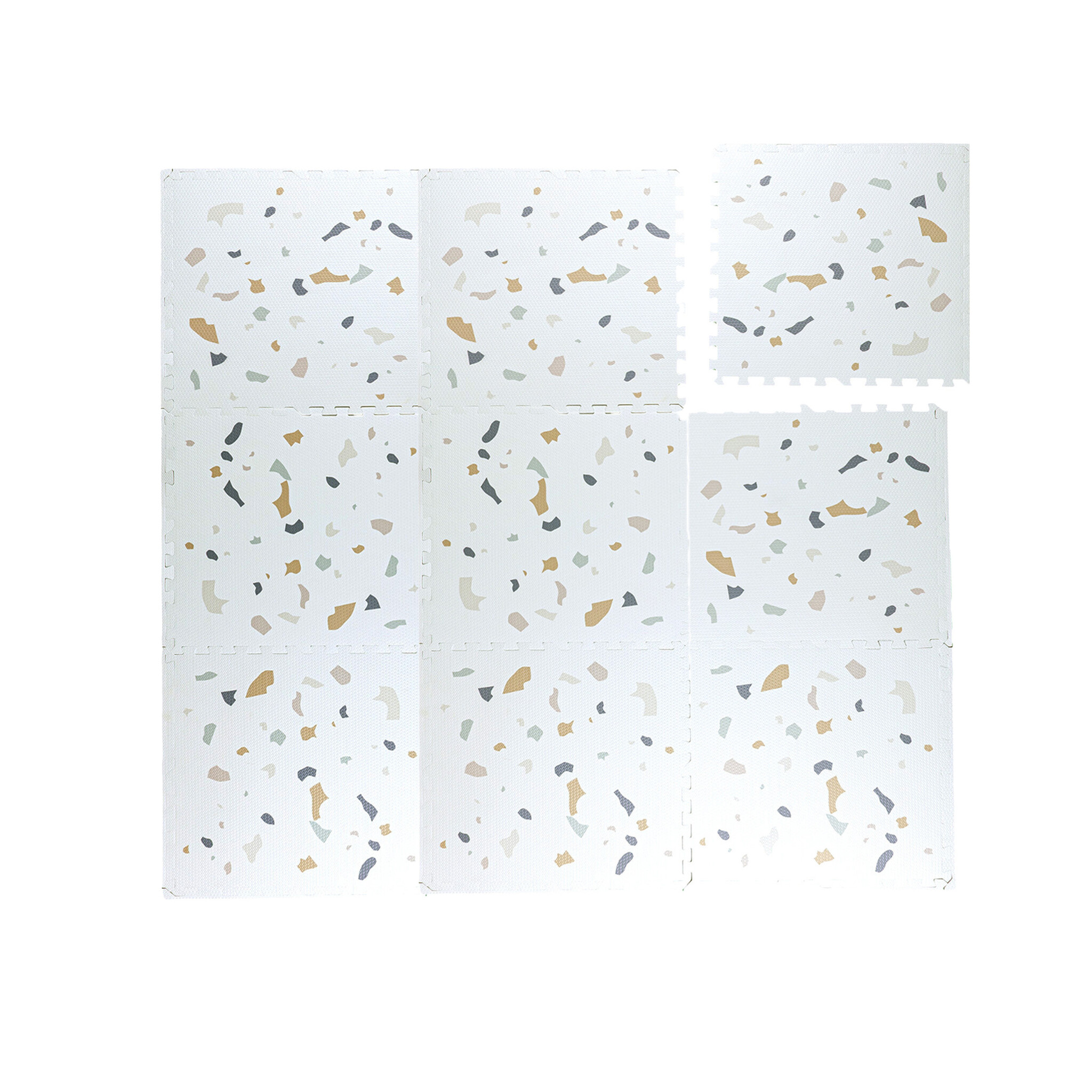 Puzzlematte - Alfie XL Confetti Bunt - sfeer