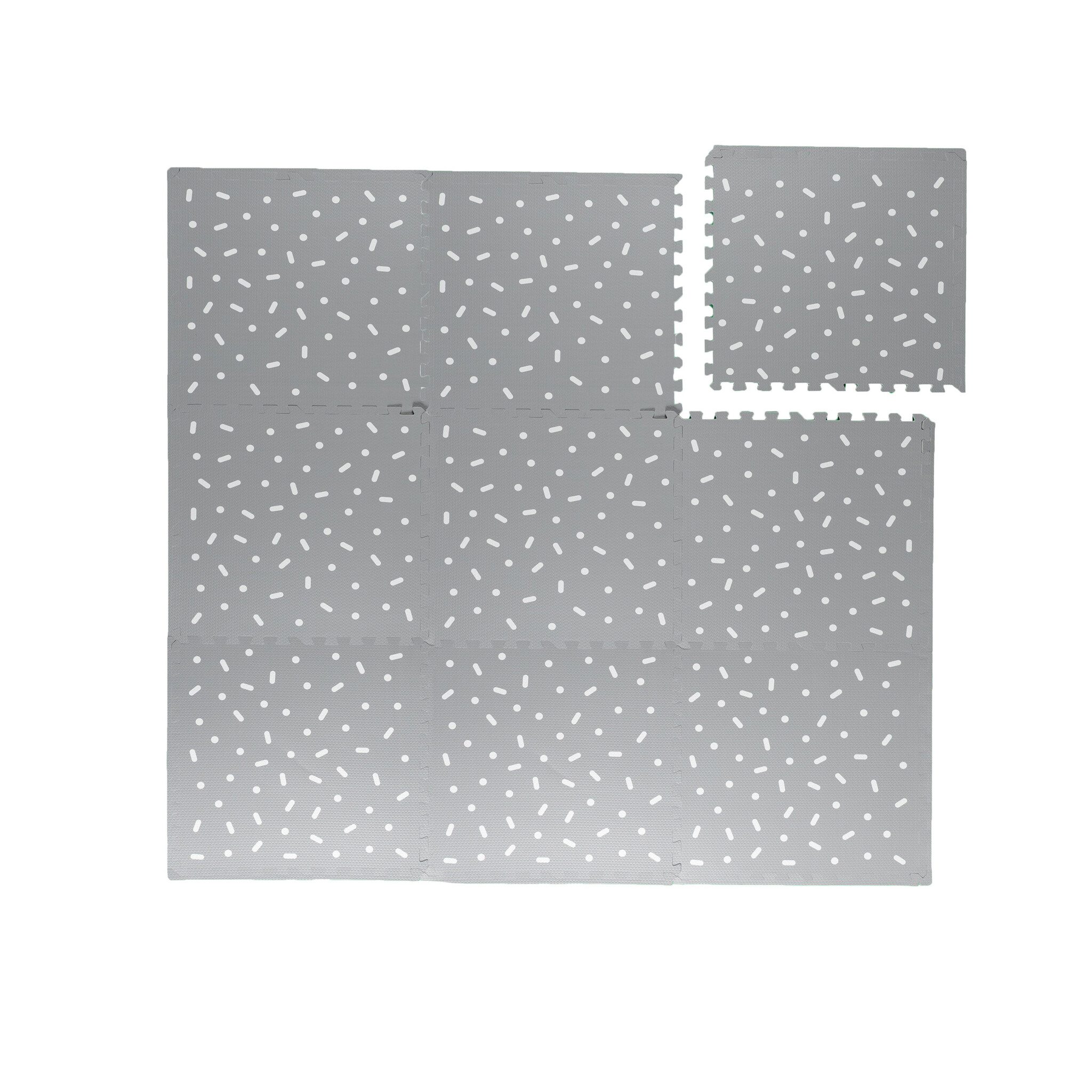 Puzzlematte - Alfie XL Sprinkles Grau - sfeer