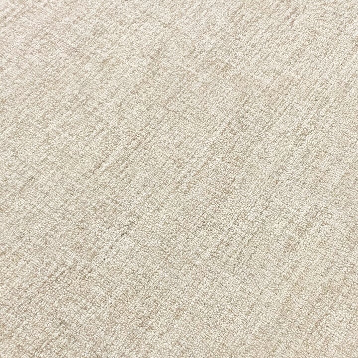 Kurzflor Teppich - Elena Border Beige