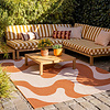 In- & Outdoor Teppich - Summer Swirl Terracotta - thumbnail