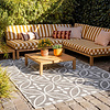 In- & Outdoor Teppich - Summer Pattern Grau - thumbnail
