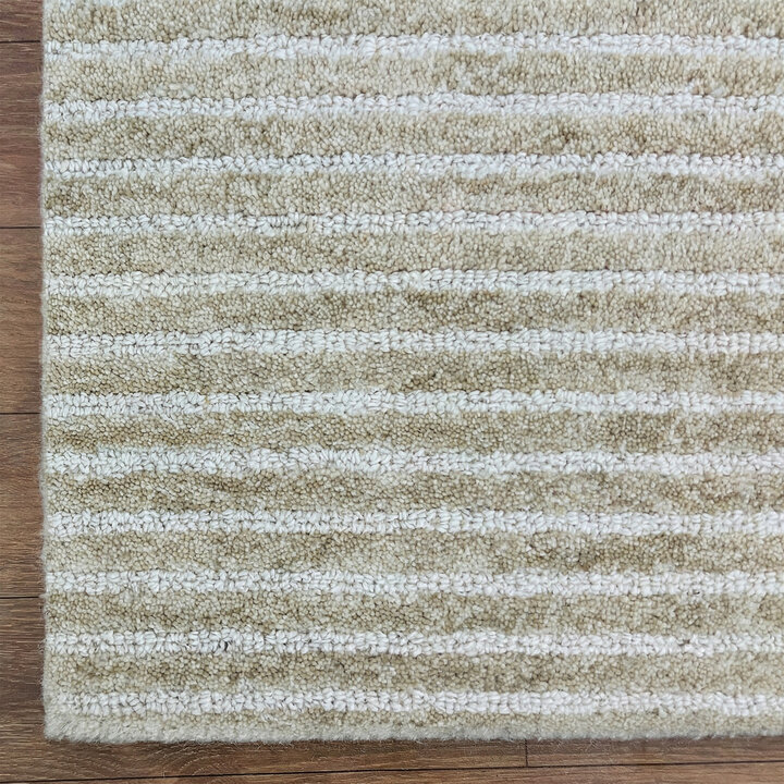 Kurzflor Teppich - Juliette Stripes Gold