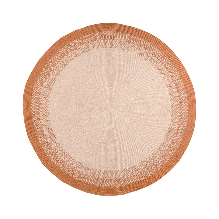 In- & Outdoor Teppich Rund - Florence Terracotta