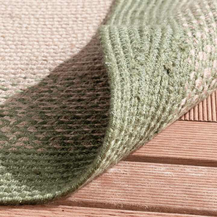 In- & Outdoor Teppich Rund - Florence Grün